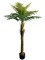5-Foot Artificial Black Bamboo Tree with 1045 Lifelike Leaves for Home and Office Decor | Low Maintenance Faux Plant | Floral Home by Artificial Flowers